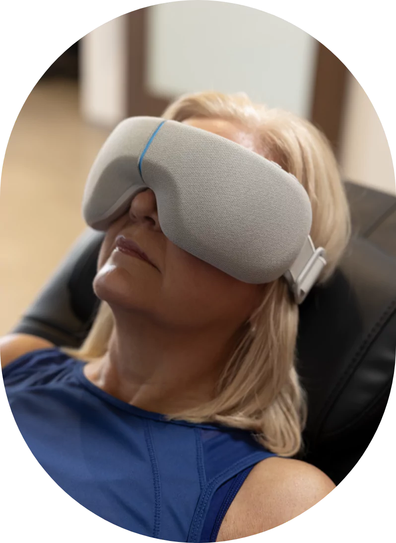 SmartGoggles Therabody at Recovery Project spa