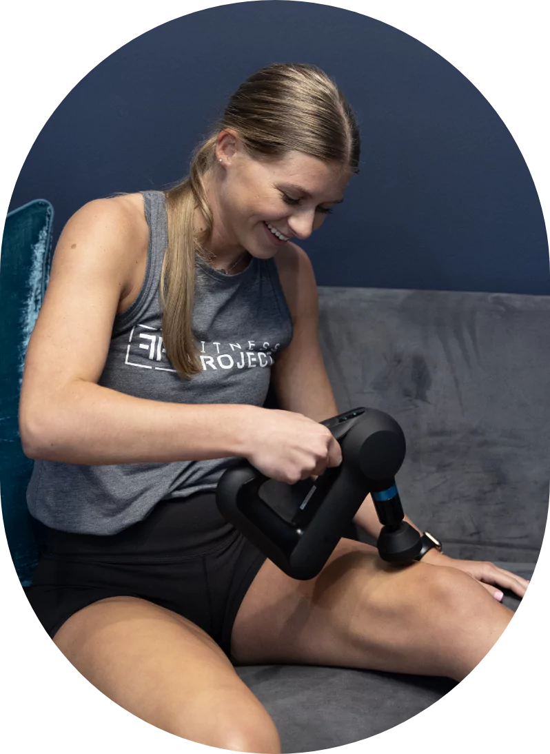 Theragun Elite at Recovery Project